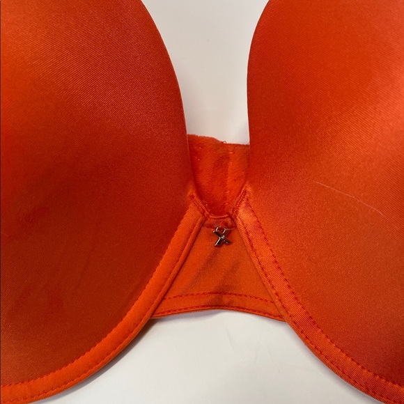 Fredrick’s of Hollywood Extreme Push Up Bra Orange 36F NWT - Picture 3 of 6